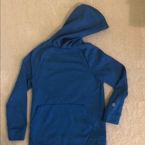 Champion hoodie. Boys 10/12. Blue